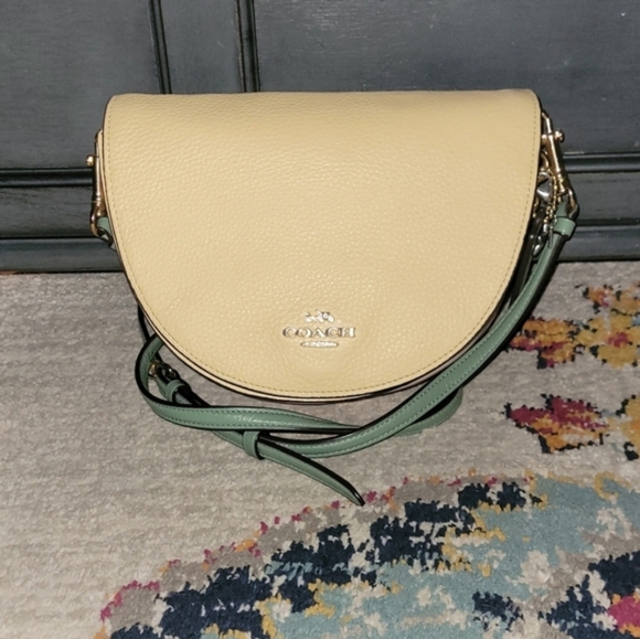 Coach Cream, Pink and Green Women's Bag - Picture 2 of 8